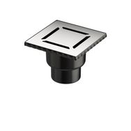 Vitra V-Flow 5608280 Alttan Çıkışlı 15x15 cm DK 100 Kapak Parlak Krom Duş Kanalı