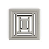 Vitra V-Flow Kare 5606978 Yandan Çıkışlı 10x10 cm DK 800 Kapak Parlak Altın Duş Kanalı
