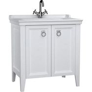 VitrA Valarte 80 cm Beyaz Banyo Dolabı
