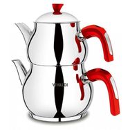 Vıvaldı G045 Çelik 4 Parça Çaydanlık