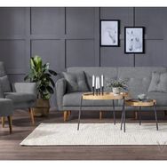 Vivense Collection Aria Koyu Gri Koltuk Takımı
