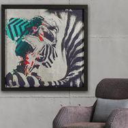 Vivense Collection Wild Ahşap Yağlı Boya Dokulu Tablo