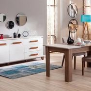 Vivense Flora Yemek Odası Takımı
