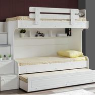 Vivense Mdf Ön Yüzeyli Ranza Su Beyaz Yavrulu 90X190 Ranza