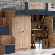 Vivense Riva 2 Kapılı Dolap Çalışma Masası 90X190 Ranza