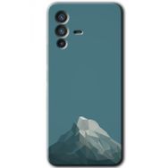Vivo V23 5G Alone Mountain Baskılı Uyumlu Silikon Kılıf
