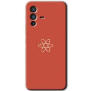 Vivo V23 5G Atom Baskılı Uyumlu Silikon Kılıf