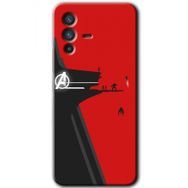Vivo V23 5G Avengers Tower Baskılı Uyumlu Silikon Kılıf