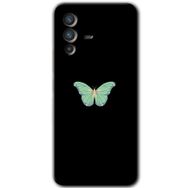 Vivo V23 5G Butterfly Tree Baskılı Uyumlu Silikon Kılıf