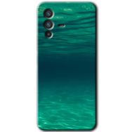 Vivo V23 5G Derin Deniz Baskılı Uyumlu Silikon Kılıf