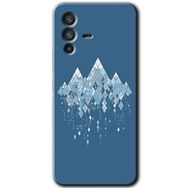 Vivo V23 5G İceberg Baskılı Uyumlu Silikon Kılıf