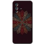 Vivo V23 5G Mandala Flower Wal Baskılı Uyumlu Silikon Kılıf