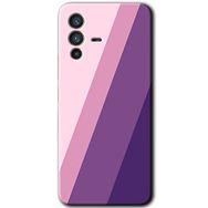 Vivo V23 5G Oblique Baskılı Uyumlu Silikon Kılıf