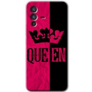 Vivo V23 5G Queen Baskılı Uyumlu Silikon Kılıf