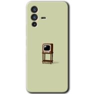 Vivo V23 5G Retro TV Baskılı Uyumlu Silikon Kılıf