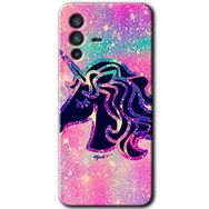 Vivo V23 5G Unicorn Kristal Baskılı Uyumlu Silikon Kılıf