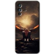 Vivo V23 5G Wings of Power Baskılı Uyumlu Silikon Kılıf