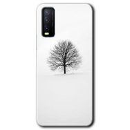 Vivo Y11S Alone Tree Baskılı Uyumlu Silikon Kılıf