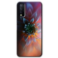 Vivo Y11S Çiçek Motif Baskılı Uyumlu Silikon Kılıf