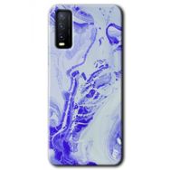 Vivo Y11S Cranny Liquid Wall Baskılı Uyumlu Silikon Kılıf