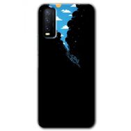 Vivo Y11S Derinlere Yolculuk Baskılı Uyumlu Silikon Kılıf
