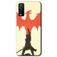 Vivo Y11S Dragon Hunter 1 Baskılı Uyumlu Silikon Kılıf