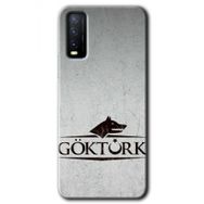 Vivo Y11S Göktürk Baskılı Uyumlu Silikon Kılıf