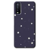 Vivo Y11S Gökyüzü Yıldız Baskılı Uyumlu Silikon Kılıf