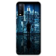Vivo Y11S Şehir Manzarası Baskılı Uyumlu Silikon Kılıf