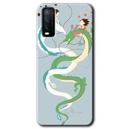 Vivo Y11S Snake Friendship Baskılı Uyumlu Silikon Kılıf