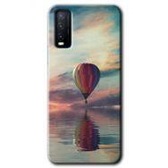 Vivo Y11S Zeplin Baskılı Uyumlu Silikon Kılıf