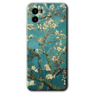 Vivo Y15S Almond Blossom Baskılı Uyumlu Silikon Kılıf