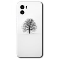 Vivo Y15S Alone Tree Baskılı Uyumlu Silikon Kılıf