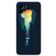 Vivo Y15S City Bird Sky Baskılı Uyumlu Silikon Kılıf