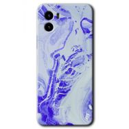 Vivo Y15S Cranny Liquid Wall Baskılı Uyumlu Silikon Kılıf