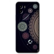 Vivo Y15S Gezegen Döngüsü Baskılı Uyumlu Silikon Kılıf