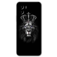 Vivo Y15S King Lion Baskılı Uyumlu Silikon Kılıf