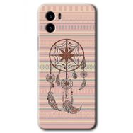 Vivo Y15S Mandala Retro Baskılı Uyumlu Silikon Kılıf