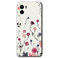 Vivo Y15S Mat Çiçek Baskılı Uyumlu Silikon Kılıf