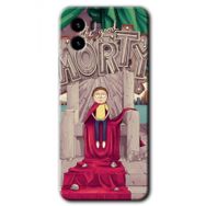 Vivo Y15S Morty Baskılı Uyumlu Silikon Kılıf