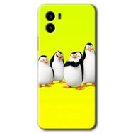 Vivo Y15S Penguenler Baskılı Uyumlu Silikon Kılıf