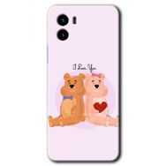 Vivo Y15S Sevgili Ayıcık Baskılı Uyumlu Silikon Kılıf