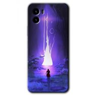 Vivo Y15S Wanderer Silhouette Baskılı Uyumlu Silikon Kılıf