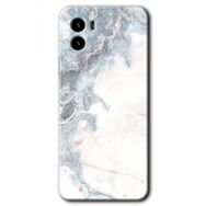 Vivo Y15S White Marble Baskılı Uyumlu Silikon Kılıf