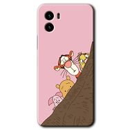 Vivo Y15S Winnie the Pooh Baskılı Uyumlu Silikon Kılıf