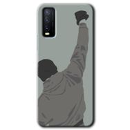 Vivo Y20 Artwork Wide Baskılı Uyumlu Silikon Kılıf