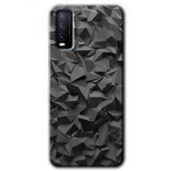 Vivo Y20 Dark Broke Baskılı Uyumlu Silikon Kılıf