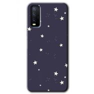 Vivo Y20 Gökyüzü Yıldız Baskılı Uyumlu Silikon Kılıf