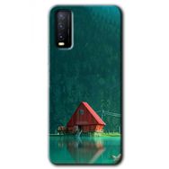 Vivo Y20 House In Woods Baskılı Uyumlu Silikon Kılıf