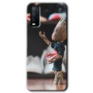Vivo Y20 I am Groot Baskılı Uyumlu Silikon Kılıf